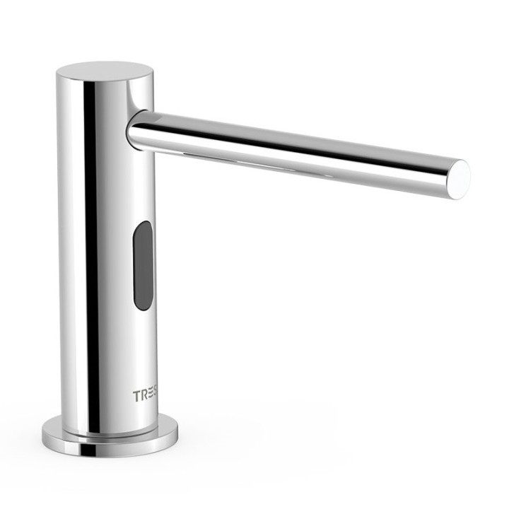 Dispensador electrónico de jabón para lavabo y cocina ELECTRONIC cromo - 39274101 1