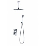 Kit monomando ducha empotrado 2-vías BERLÍN cromo - GT006 1