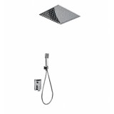 Kit monomando ducha empotrado 2-vías GALES cromo - GTG008 1