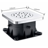 Kit monomando ducha empotrado 3-vías FORMENTERA cromo - GPE008 6