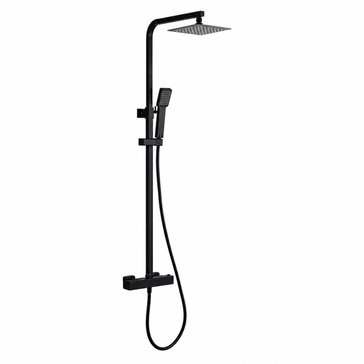 Conjunto termostático ducha VIGO negro mate - BTV013/NG 1