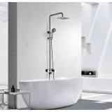 Conjunto monomando baño-ducha SAONA cromo - BDO020 4