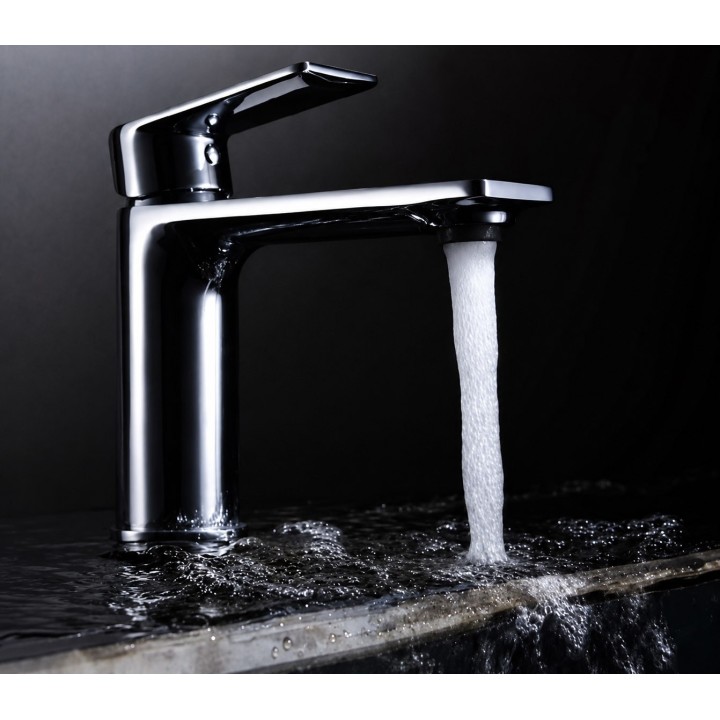 Monomando lavabo SAONA cromo - BDO020-1 3