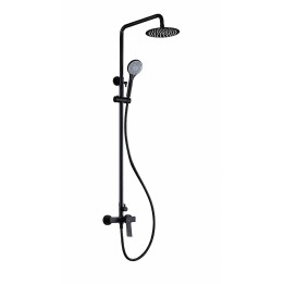 Conjunto monomando ducha LUXOR negro mate - BDX023/NG 1