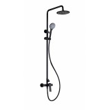 Conjunto monomando ducha LUXOR negro mate - BDX023/NG 1