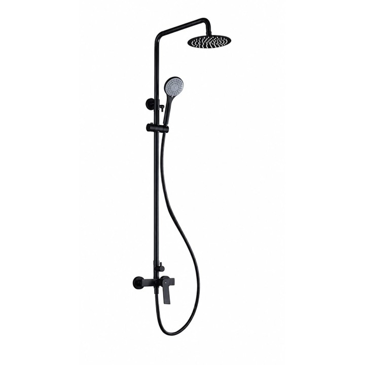 Conjunto monomando ducha LUXOR negro mate - BDX023/NG 1