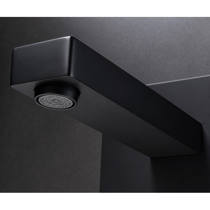 Monomando lavabo empotrado SUIZA negro mate - GLE020/NG 4