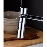 Monomando fregadero LANZAROTE cromo/negro mate - GCE015 3