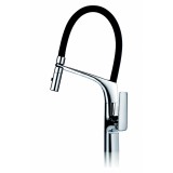 Monomando fregadero LANZAROTE cromo/negro mate - GCE015 1