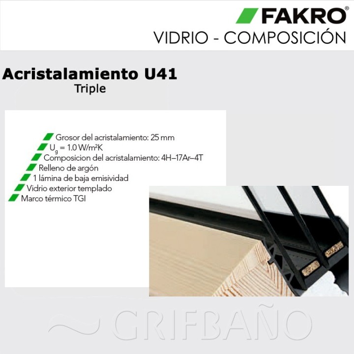 Ventana para tejado apertura lateral reversible FAKRO FWP 13