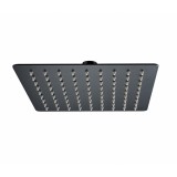 Rociador ducha IMEX cuadrado 25x25 cm. negro mate - RDC002/NG 1