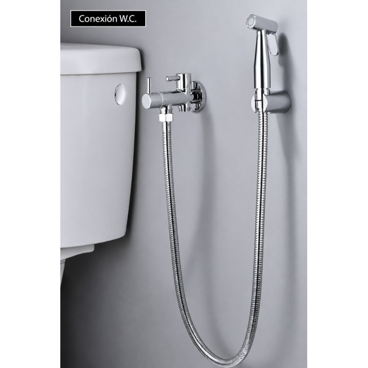 Monomando empotrado bidé WC NESS cromo - RDM005 4