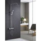 Conjunto termostático ducha KENT cromo - BTK017 5