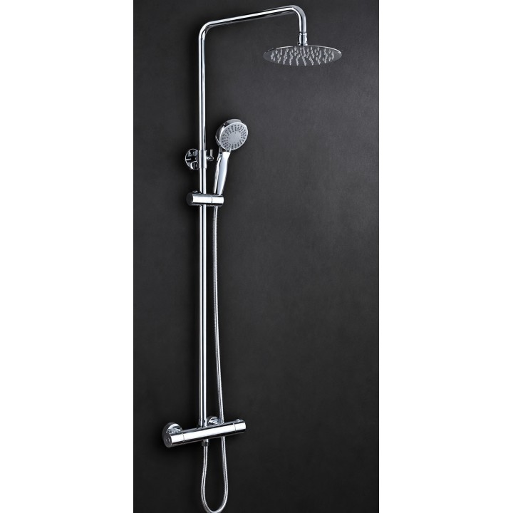 Conjunto termostático ducha KENT cromo - BTK017 1