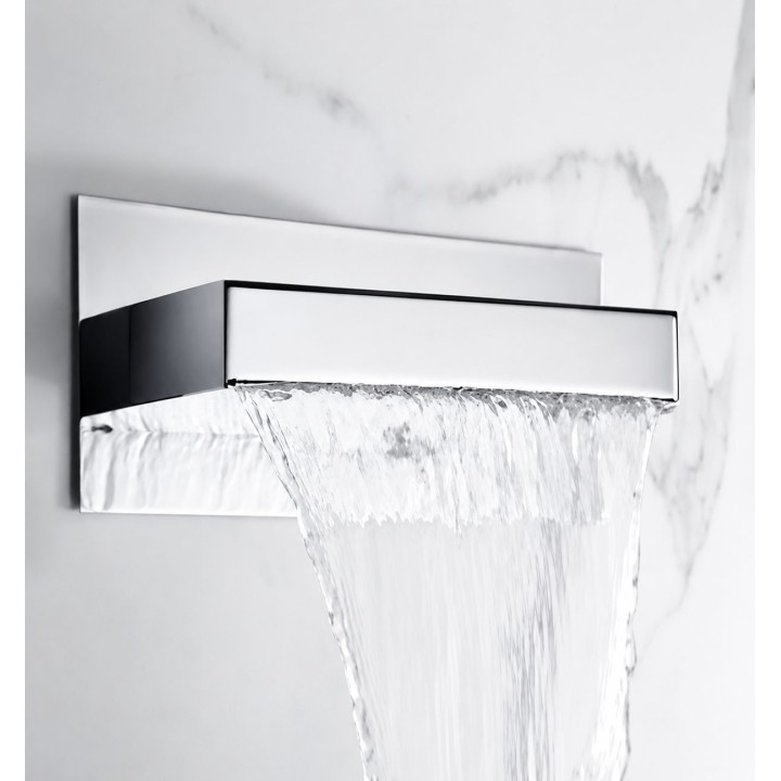 Rociador ducha IMEX cascada 15 cm cromo - RDF002 3