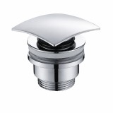 Válvula click 1.1/4" IMEX cuadrada cromo - VCC006 1