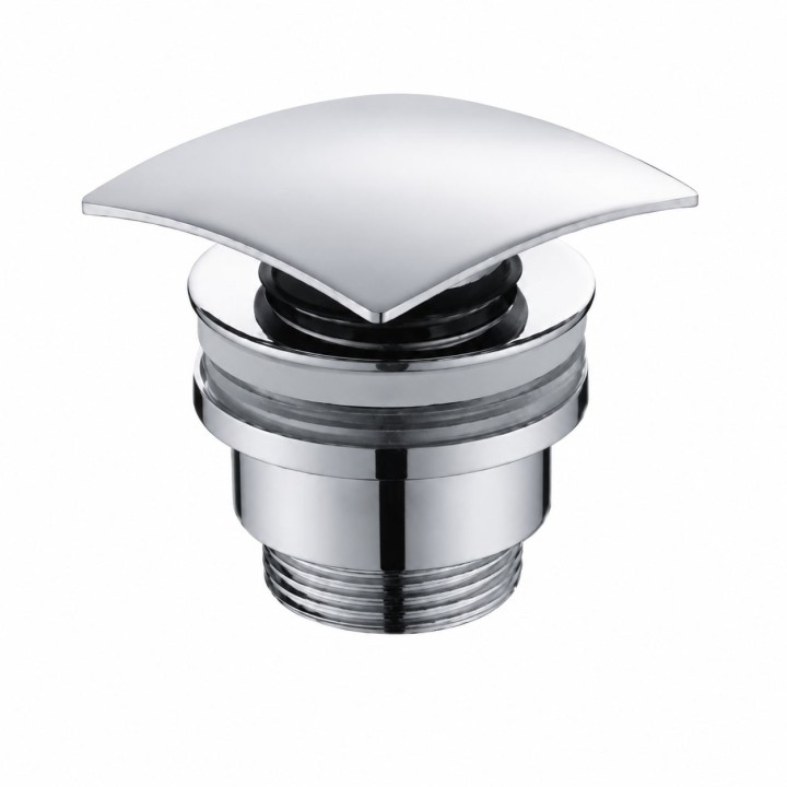 Válvula click 1.1/4" IMEX cuadrada cromo - VCC006 1