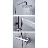 Conjunto monomando ducha DINAMARCA cromo - BDR031 3