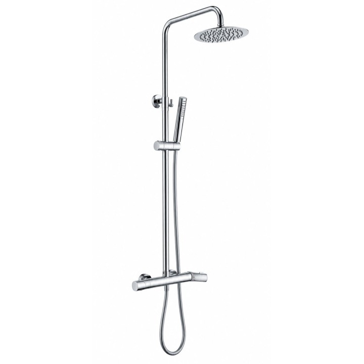 Conjunto monomando ducha DINAMARCA cromo - BDR031 1