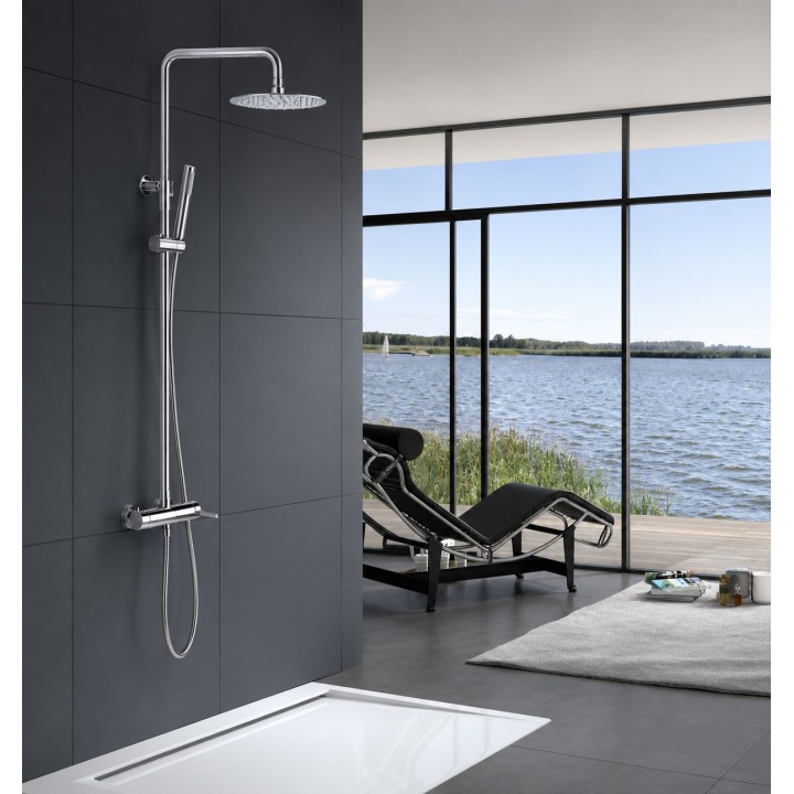 Conjunto monomando ducha MOSCU acero S316 - BDK034 4