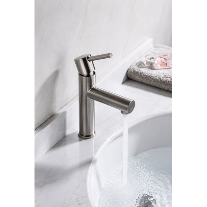 Monomando lavabo MOSCU acero S316 - BDK034-1 3