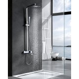 Conjunto monomando ducha SUECIA cromo - BDC032 4