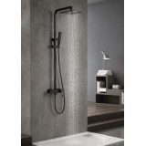 Conjunto monomando ducha SUECIA negro mate - BDC032/NG 4
