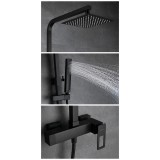 Conjunto monomando ducha SUECIA negro mate - BDC032/NG 3