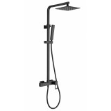 Conjunto monomando ducha SUECIA negro mate - BDC032/NG 1