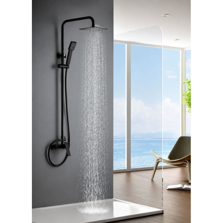 Conjunto monomando ducha ART negro mate - BDAR025/NG 3