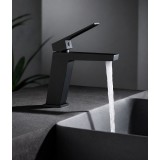Monomando lavabo ART negro mate - BDAR025-1NG 3