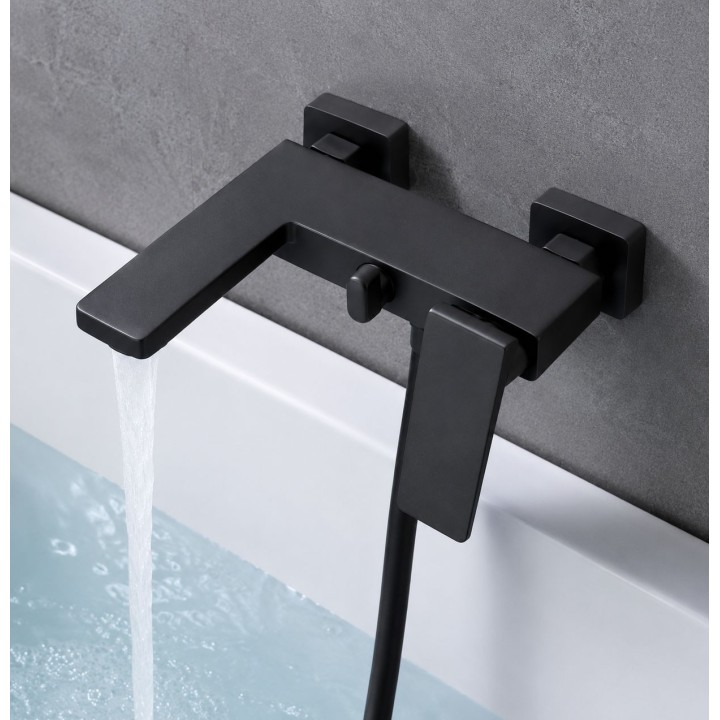 Monomando baño-ducha FIYI negro mate - BDF016-4NG 4