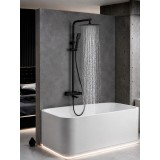 Conjunto monomando baño-ducha FIYI negro mate - BDF016-B/NG 5