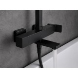 Conjunto monomando baño-ducha FIYI negro mate - BDF016-B/NG 4