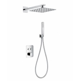 Kit termostático ducha empotrado 2-vías MADEIRA cromo - GTM021 1