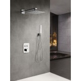 Kit termostático ducha empotrado 2-vías MADEIRA cromo - GTM021 4