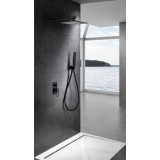 Kit monomando ducha empotrado 2-vías SUECIA negro mate - BDC032-6NG 4
