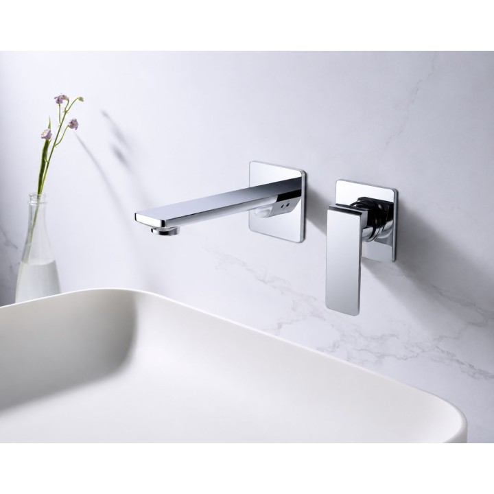 Monomando lavabo empotrado FIYI cromo - GLF016 4