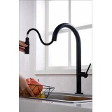Monomando fregadero caño extraible SAMOA negro mate - GCE017/NG 3