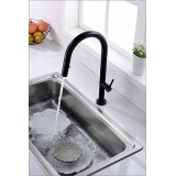 Monomando fregadero caño extraible SAMOA negro mate - GCE017/NG 5