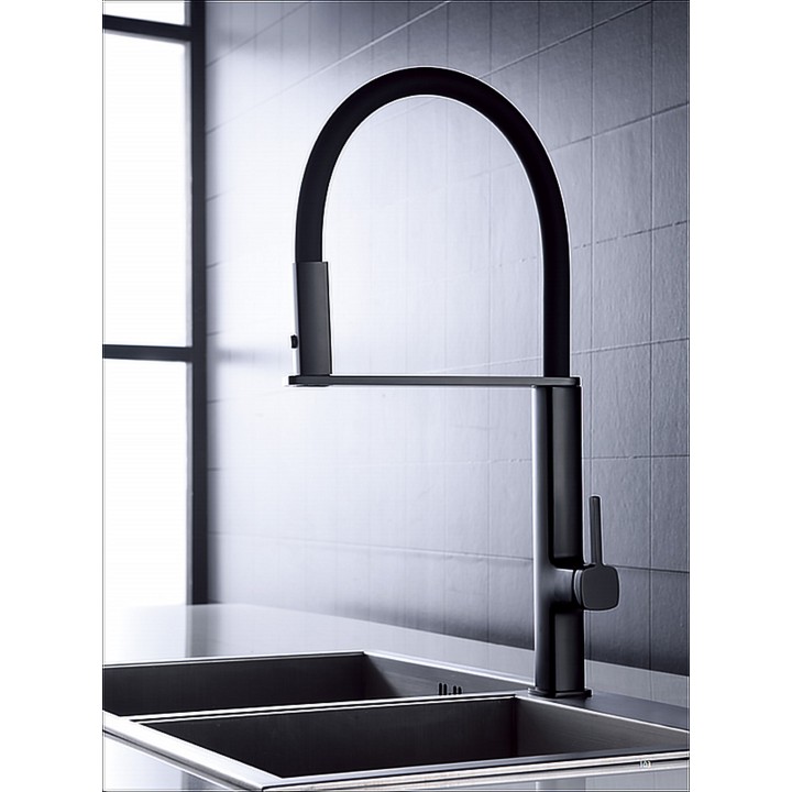 Monomando fregadero MENORCA negro mate - GCE019/NG 4