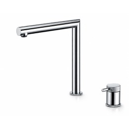 Monomando fregadero caño abatible ITACA cromo - GCE018 1