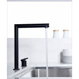 Monomando fregadero caño abatible ITACA negro mate - GCE018/NG 5