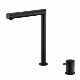 Monomando fregadero caño abatible ITACA negro mate - GCE018/NG 1