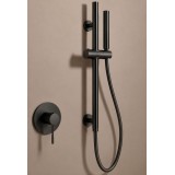 Barra ducha con toma de agua ADUR negro mate - BDD003/NG 3