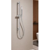 Barra ducha con toma de agua ADUR cromo - BDD003 3