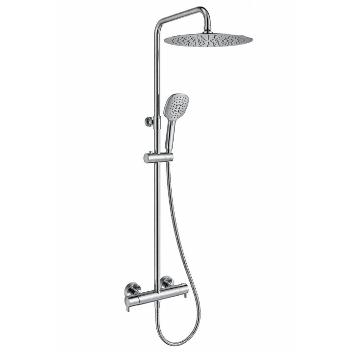 Conjunto termostático ducha BLAUTHERM níquel cepillado -  945412Q3RM300NC 1