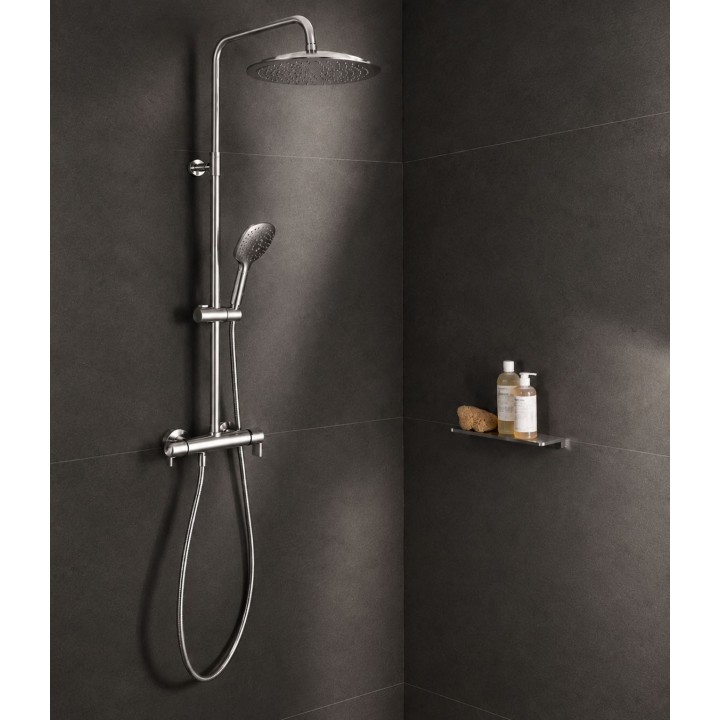 Conjunto termostático ducha BLAUTHERM níquel cepillado -  945412Q3RM300NC 3