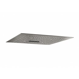 Rociador ducha RS cuadrado 450x450 mm grafito cepillado - RE2K450GR 1