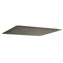 Rociador ducha RS cuadrado 450x450 mm grafito cepillado - RE1K450GR 1